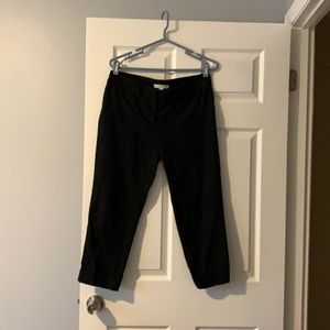 Loft Black ankle length marissa Rivera pants